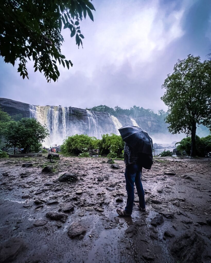 Best time to Visit Athirappilly Waterfall is during Monsoon.